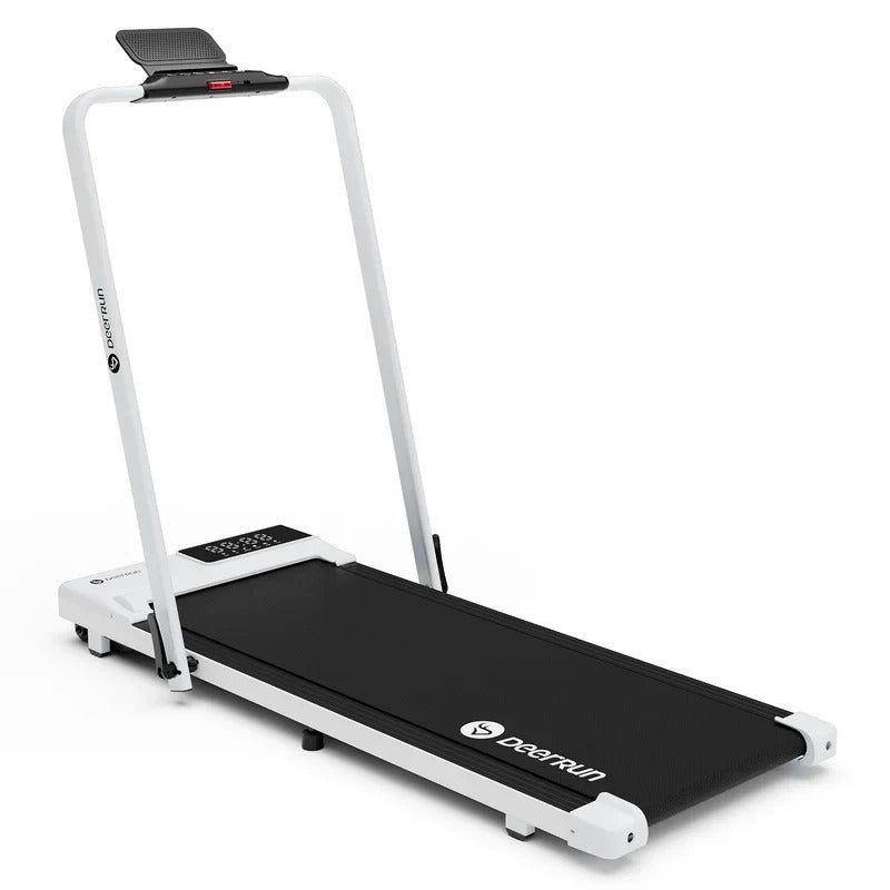 DeerRun A5 Pro 2-in-1 Folding Smart Treadmill (300 lb, 5.4% Incline, Under-Desk)